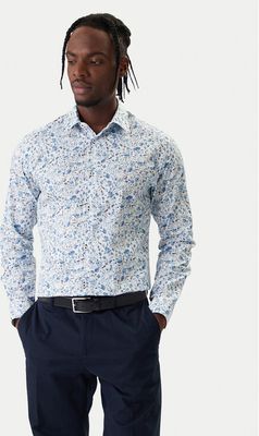 Koszula męska z klasycznym kołnierzykiem Jack & Jones ze sklepu: MODIVO w kategorii: Koszule męskie - zdjęcie WP-EBWP-BKLVO-LN0_0000306048188