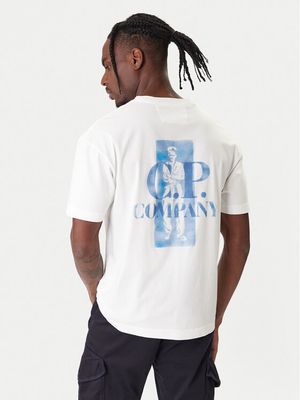 C.P. Company - T-shirt męski młodzieżowy ze sklepu: MODIVO w kategorii: T-shirty męskie - zdjęcie WP-EBWP-BKLVO-LN0_0000306051454