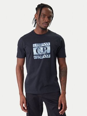 T-shirt męski w stylu młodzieżowym C.P. Company ze sklepu: MODIVO w kategorii: T-shirty męskie - zdjęcie WP-EBWP-BKLVO-LN0_0000306051591