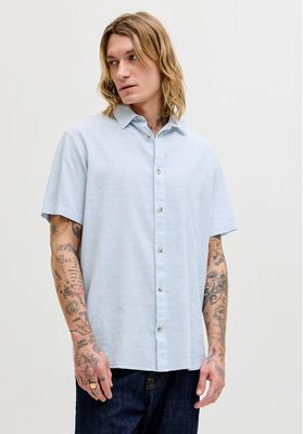 Koszula męska na wiosnę casual Jack & Jones ze sklepu: MODIVO w kategorii: Koszule męskie - zdjęcie WP-EBWP-BKLVO-LN0_0000306052918