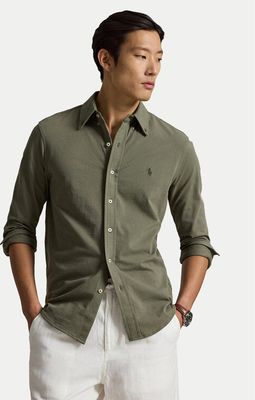 Koszula męska z klasycznym kołnierzykiem Polo Ralph Lauren ze sklepu: MODIVO w kategorii: Koszule męskie - zdjęcie WP-EBWP-BKLVO-LN0_0000306061330