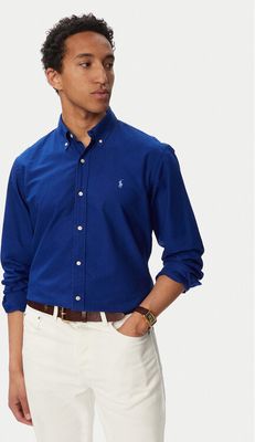 Koszula męska z kołnierzykiem button down casual Polo Ralph Lauren ze sklepu: MODIVO w kategorii: Koszule męskie - zdjęcie WP-EBWP-BKLVO-LN0_0000306061552