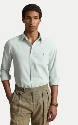 Koszula męska na wiosnę z kołnierzykiem button down Polo Ralph Lauren ze sklepu: MODIVO w kategorii: Koszule męskie - zdjęcie WP-EBWP-BKLVO-LN0_0000306061576