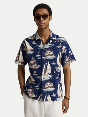 Koszula męska na lato Polo Ralph Lauren ze sklepu: MODIVO w kategorii: Koszule męskie - zdjęcie WP-EBWP-BKLVO-LN0_0000306062177