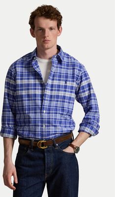 Koszula męska jesienna z kołnierzykiem button down Polo Ralph Lauren ze sklepu: MODIVO w kategorii: Koszule męskie - zdjęcie WP-EBWP-BKLVO-LN0_0000306062436