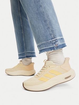 beżowy Buty sportowe damskie wiązane adidas ze sklepu: MODIVO w kategorii: Buty sportowe damskie