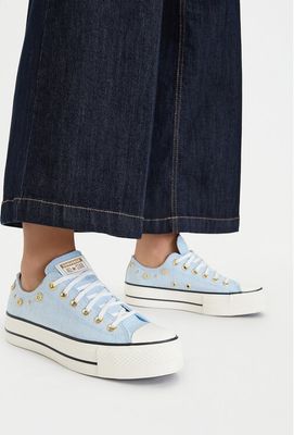 Trampki damskie na wiosnę Converse ze sklepu: MODIVO w kategorii: Trampki damskie - zdjęcie WP-EBWP-BKLVO-LN0_0000306066670