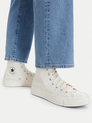 Trampki damskie na wiosnę Converse ze sklepu: MODIVO w kategorii: Trampki damskie - zdjęcie WP-EBWP-BKLVO-LN0_0000306066700