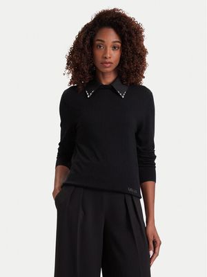 Sweter damski Liu Jo ze sklepu: MODIVO w kategorii: Swetry damskie - zdjęcie WP-EBWP-BKLVO-LN0_0000306068384