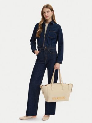 Shopper bag na wakacje Love Moschino ze sklepu: MODIVO w kategorii: Torby Shopper bag - zdjęcie WP-EBWP-BKLVO-LN0_0000306070646