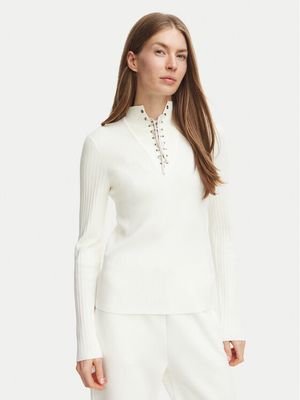 Sweter damski casualowy Liu Jo Sport ze sklepu: MODIVO w kategorii: Swetry damskie - zdjęcie WP-EBWP-BKLVO-LN0_0000306071094
