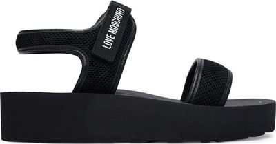 Sandały damskie na lato Love Moschino ze sklepu: MODIVO w kategorii: Sandały damskie - zdjęcie WP-EBWP-BKLVO-LN0_0000306072466