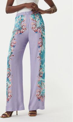 Spodnie damskie na wiosnę Versace Jeans Couture ze sklepu: MODIVO w kategorii: Spodnie damskie - zdjęcie WP-EBWP-BKLVO-LN0_0000306073241