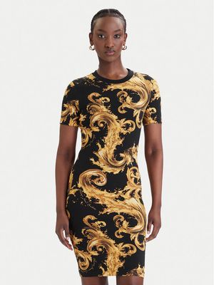 Sukienka dopasowana Versace Jeans Couture ze sklepu: MODIVO w kategorii: Sukienki - zdjęcie WP-EBWP-BKLVO-LN0_0000306073425