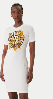 Sukienka casual Versace Jeans Couture ze sklepu: MODIVO w kategorii: Sukienki - zdjęcie WP-EBWP-BKLVO-LN0_0000306073456
