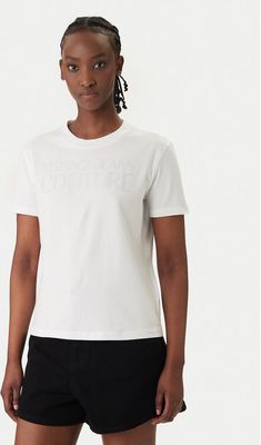 Bluzka damska na wiosnę Versace Jeans ze sklepu: MODIVO w kategorii: Bluzki damskie - zdjęcie WP-EBWP-BKLVO-LN0_0000306073760
