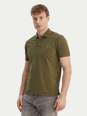 T-shirt męski casual Napapijri ze sklepu: MODIVO w kategorii: T-shirty męskie - zdjęcie WP-EBWP-BKLVO-LN0_0000306076280