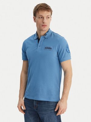 T-shirt męski na wiosnę Napapijri ze sklepu: MODIVO w kategorii: T-shirty męskie - zdjęcie WP-EBWP-BKLVO-LN0_0000306076440
