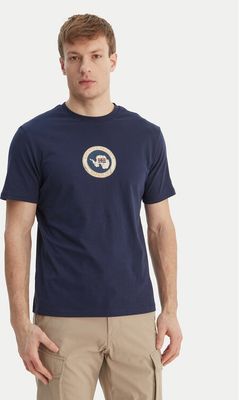 T-shirt męski wiosenny Napapijri ze sklepu: MODIVO w kategorii: T-shirty męskie - zdjęcie WP-EBWP-BKLVO-LN0_0000306076785