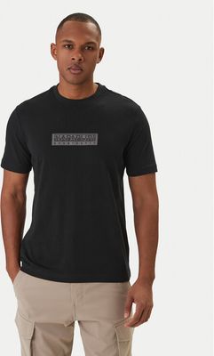 T-shirt męski na wiosnę Napapijri ze sklepu: MODIVO w kategorii: T-shirty męskie - zdjęcie WP-EBWP-BKLVO-LN0_0000306076884