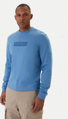 T-shirt męski Napapijri ze sklepu: MODIVO w kategorii: T-shirty męskie - zdjęcie WP-EBWP-BKLVO-LN0_0000306076983