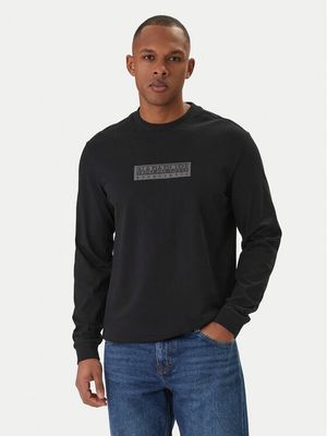 T-shirt męski na wiosnę Napapijri ze sklepu: MODIVO w kategorii: T-shirty męskie - zdjęcie WP-EBWP-BKLVO-LN0_0000306077010