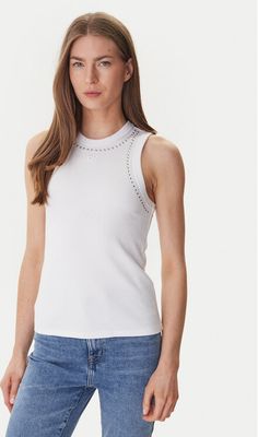Bluzka damska DKNY ze sklepu: MODIVO w kategorii: Bluzki damskie - zdjęcie WP-EBWP-BKLVO-LN0_0000306078086