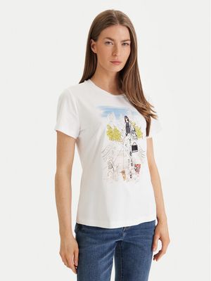 Bluzka damska DKNY ze sklepu: MODIVO w kategorii: Bluzki damskie - zdjęcie WP-EBWP-BKLVO-LN0_0000306078154