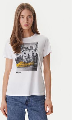 Bluzka damska DKNY ze sklepu: MODIVO w kategorii: Bluzki damskie - zdjęcie WP-EBWP-BKLVO-LN0_0000306078239