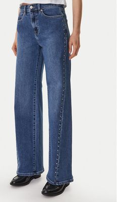 Jeansy damskie w miejskim stylu DKNY ze sklepu: MODIVO w kategorii: Jeansy damskie - zdjęcie WP-EBWP-BKLVO-LN0_0000306078284