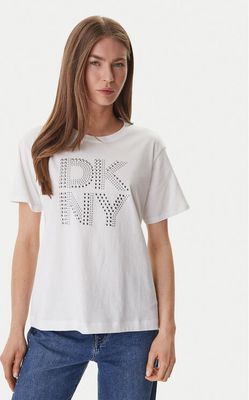 Bluzka damska na wiosnę DKNY ze sklepu: MODIVO w kategorii: Bluzki damskie - zdjęcie WP-EBWP-BKLVO-LN0_0000306078291