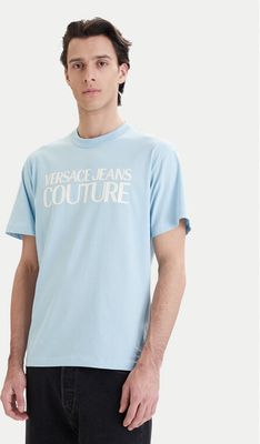 T-shirt męski młodzieżowy wiosenny Versace Jeans Couture ze sklepu: MODIVO w kategorii: T-shirty męskie - zdjęcie WP-EBWP-BKLVO-LN0_0000306084117