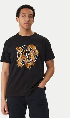 Versace Jeans Couture - T-shirt męski na wiosnę młodzieżowy ze sklepu: MODIVO w kategorii: T-shirty męskie - zdjęcie WP-EBWP-BKLVO-LN0_0000306084308