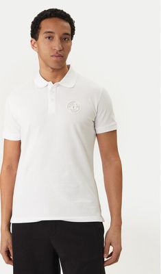 T-shirt męski casual Versace Jeans Couture ze sklepu: MODIVO w kategorii: T-shirty męskie - zdjęcie WP-EBWP-BKLVO-LN0_0000306084353