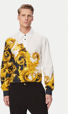 Koszula męska z klasycznym kołnierzykiem Versace Jeans Couture ze sklepu: MODIVO w kategorii: Koszule męskie - zdjęcie WP-EBWP-BKLVO-LN0_0000306084421