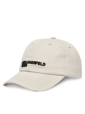 Czapka z daszkiem damska Karl Lagerfeld Jeans ze sklepu: MODIVO w kategorii: Czapki z daszkiem damskie - zdjęcie WP-EBWP-BKLVO-LN0_0000306084841