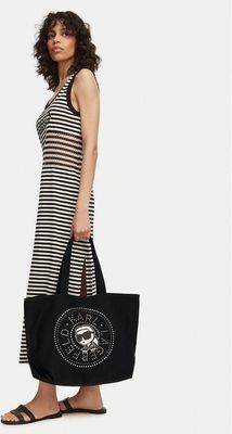 Karl Lagerfeld - Shopper bag na wakacje ze sklepu: MODIVO w kategorii: Torby Shopper bag - zdjęcie WP-EBWP-BKLVO-LN0_0000306085879
