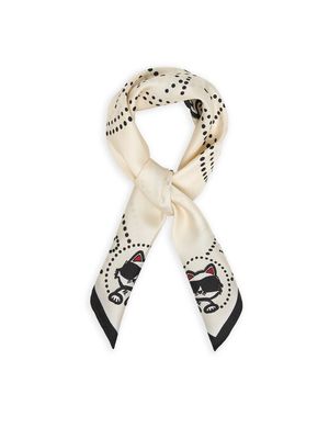 Szalik/chusta Karl Lagerfeld ze sklepu: MODIVO w kategorii: Szaliki i chusty damskie - zdjęcie WP-EBWP-BKLVO-LN0_0000306085916