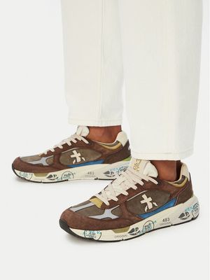 Premiata - Buty sportowe męskie jesienne wiosenne ze sklepu: MODIVO w kategorii: Buty sportowe męskie - zdjęcie WP-EBWP-BKLVO-LN0_0000306089976