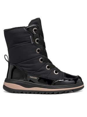 czarny Buty zimowe dziecięce Geox ze sklepu: MODIVO w kategorii: Buty zimowe dziecięce