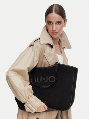 Shopper bag elegancka Liu Jo ze sklepu: MODIVO w kategorii: Torby Shopper bag - zdjęcie WP-EBWP-BKLVO-LN0_0000306099654