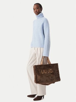 Shopper bag elegancka Liu Jo ze sklepu: MODIVO w kategorii: Torby Shopper bag - zdjęcie WP-EBWP-BKLVO-LN0_0000306101012