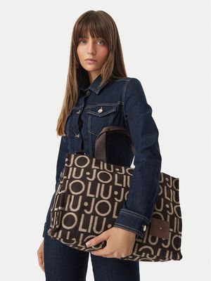 Shopper bag młodzieżowa Liu Jo ze sklepu: MODIVO w kategorii: Torby Shopper bag - zdjęcie WP-EBWP-BKLVO-LN0_0000306101449