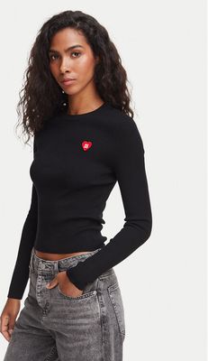 Sweter damski casual HUGO ze sklepu: MODIVO w kategorii: Swetry damskie - zdjęcie WP-EBWP-BKLVO-LN0_0000306104211