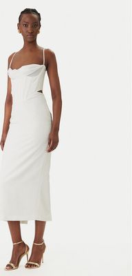 Sukienka elegancka Bardot ze sklepu: MODIVO w kategorii: Sukienki - zdjęcie WP-EBWP-BKLVO-LN0_0000306105850