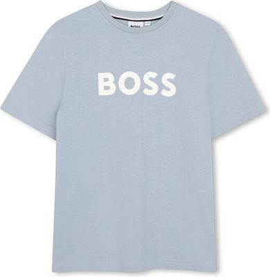 T-shirt chłopięce na lato BOSS ze sklepu: MODIVO w kategorii: T-shirty chłopięce - zdjęcie WP-EBWP-BKLVO-LN0_0000306110717