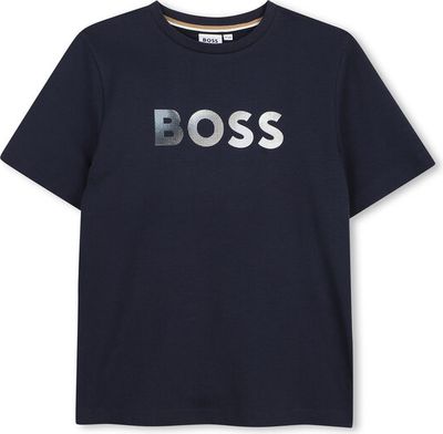 BOSS - T-shirt chłopięce na lato ze sklepu: MODIVO w kategorii: T-shirty chłopięce - zdjęcie WP-EBWP-BKLVO-LN0_0000306110786