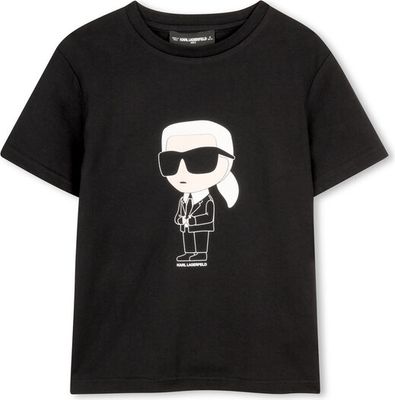 Karl Lagerfeld Kids - T-shirt chłopięce na lato ze sklepu: MODIVO w kategorii: T-shirty chłopięce - zdjęcie WP-EBWP-BKLVO-LN0_0000306111240