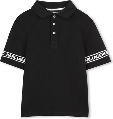 Karl Lagerfeld Kids - T-shirt chłopięce na lato ze sklepu: MODIVO w kategorii: T-shirty chłopięce - zdjęcie WP-EBWP-BKLVO-LN0_0000306111301