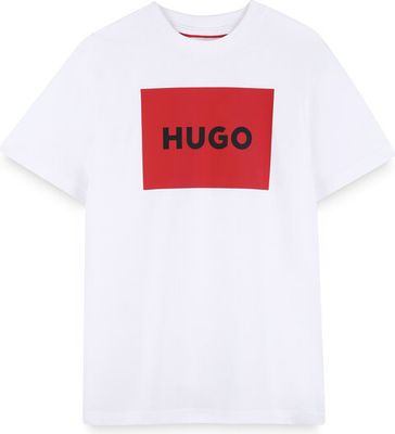 HUGO - T-shirt chłopięce na lato ze sklepu: MODIVO w kategorii: T-shirty chłopięce - zdjęcie WP-EBWP-BKLVO-LN0_0000306111530